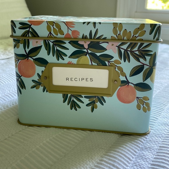 Rifle Paper Co. Other - Rifle Paper Co. Recipe Box